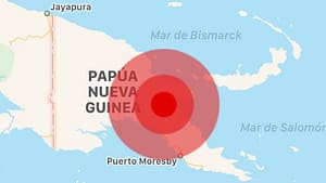 Terremoto en Papúa Nueva Guinea de 7.2 de magnitud