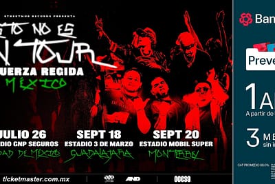 Fuerza Regida Regresa a México con Esto No es Un Tour